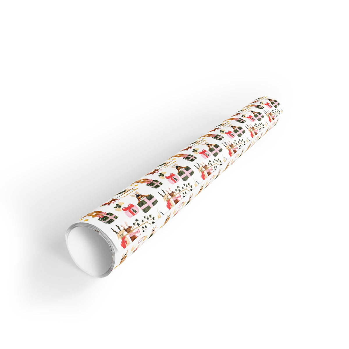 Wrapping Paper Roll - Cute Dog Christmas Gifts for All Ages