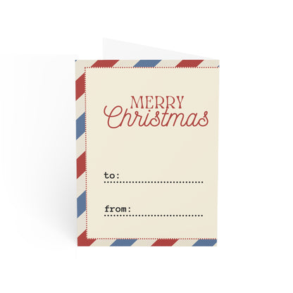 Santa Claus Christmas Greeting Card (1, 10, 30, and 50pcs)
