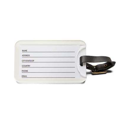 Booked for Adventure: Literary Luggage Tag