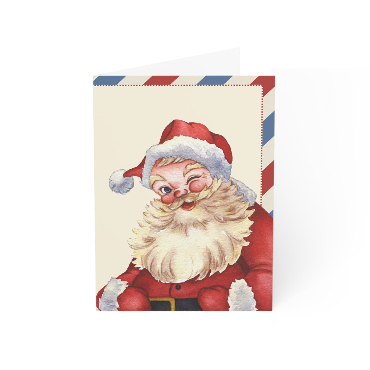 Santa Claus Christmas Greeting Card (1, 10, 30, and 50pcs)