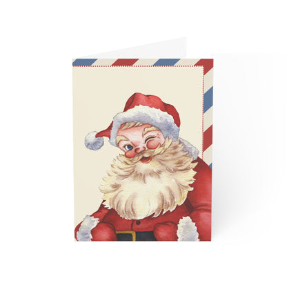 Santa Claus Christmas Greeting Card (1, 10, 30, and 50pcs)
