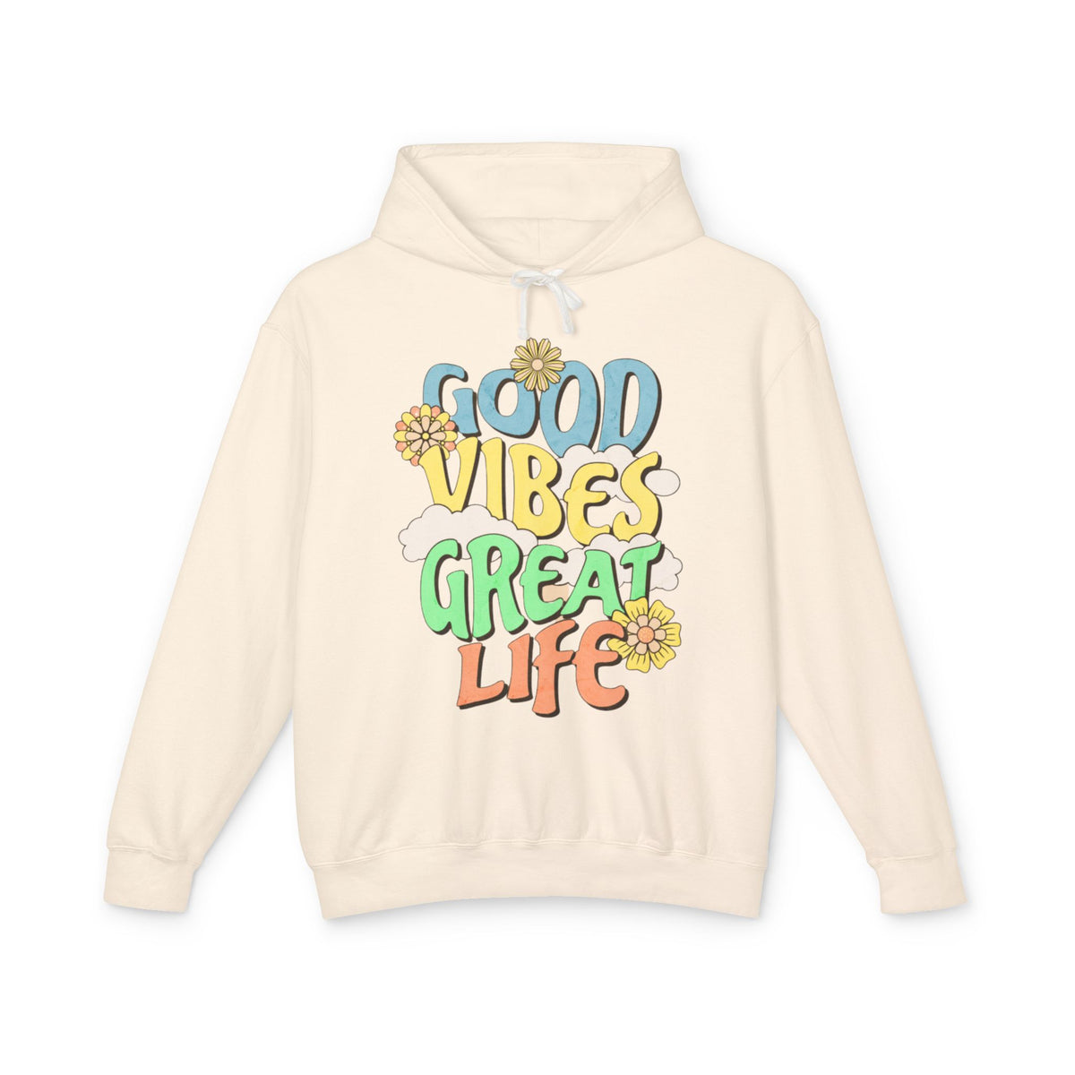 Unisex Lightweight Hooded Sweatshirt