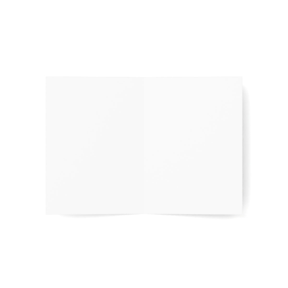 Merry Christmas Green Tree Greeting Card (1, 10, 30, and 50pcs)