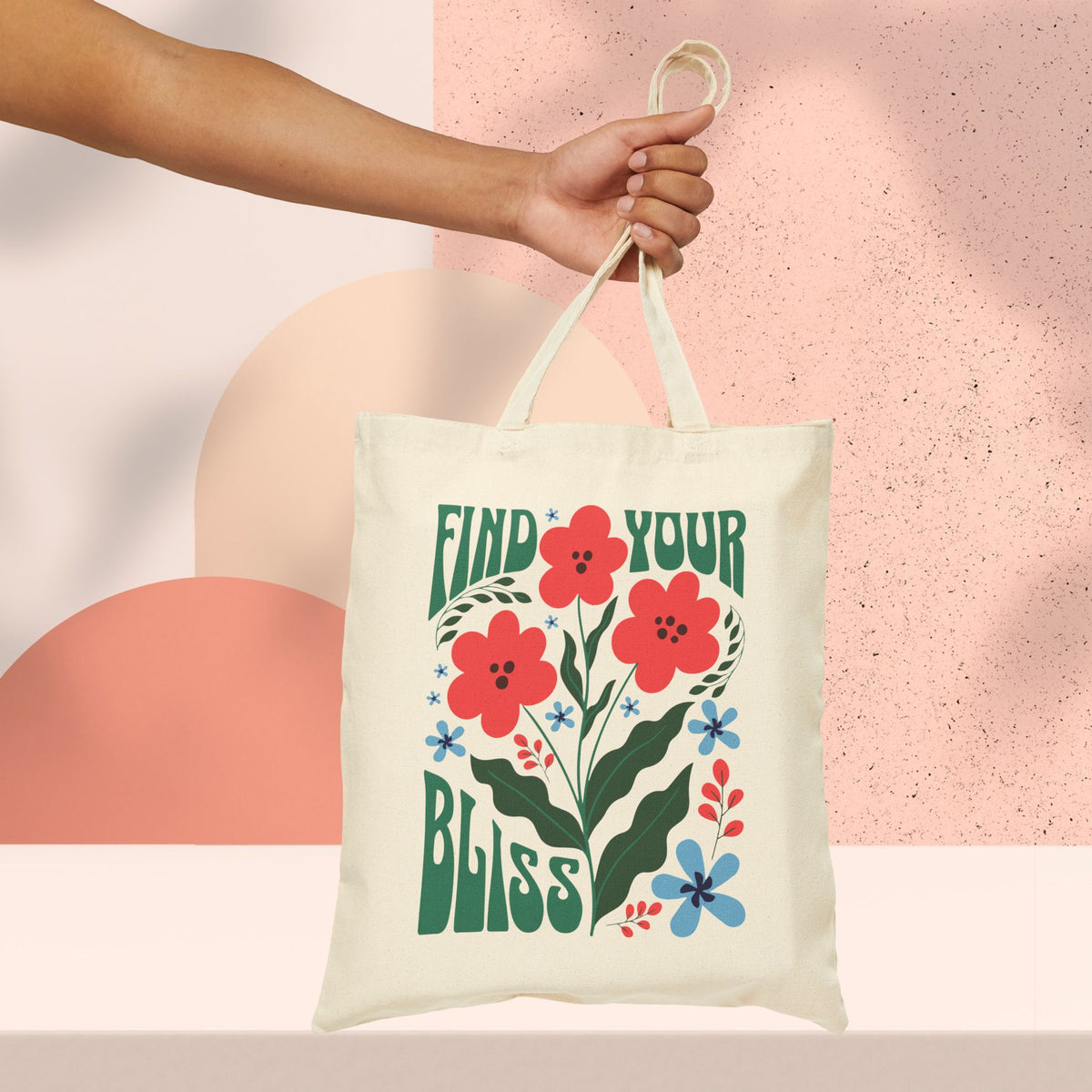 Cotton Canvas Tote Bag
