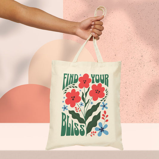 Cotton Canvas Tote Bag
