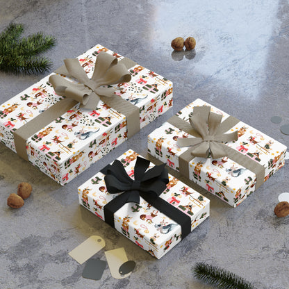 Wrapping Paper Roll - Cute Dog Christmas Gifts for All Ages