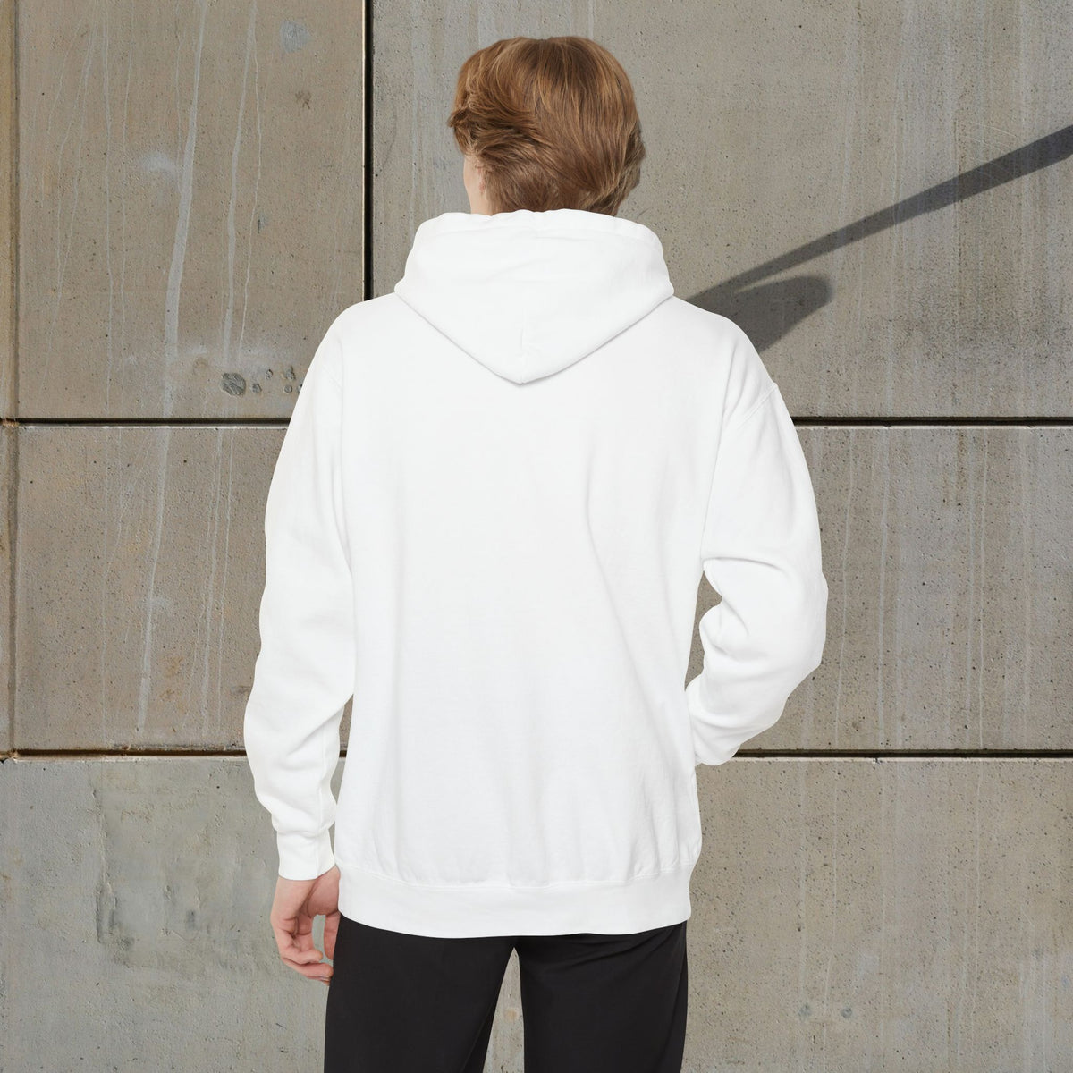'Never Give Up' - Unisex Garment-Dyed Hoodie