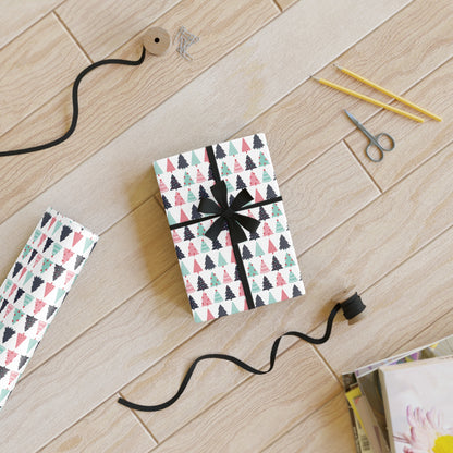 Gift Wrapping Paper Rolls - Christmas Tree Design