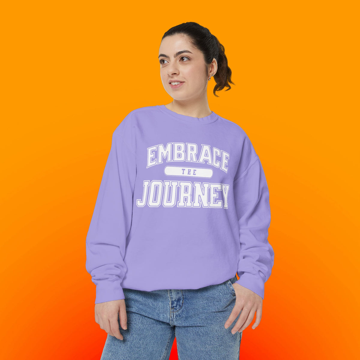 Unisex Garment-Dyed Sweatshirt