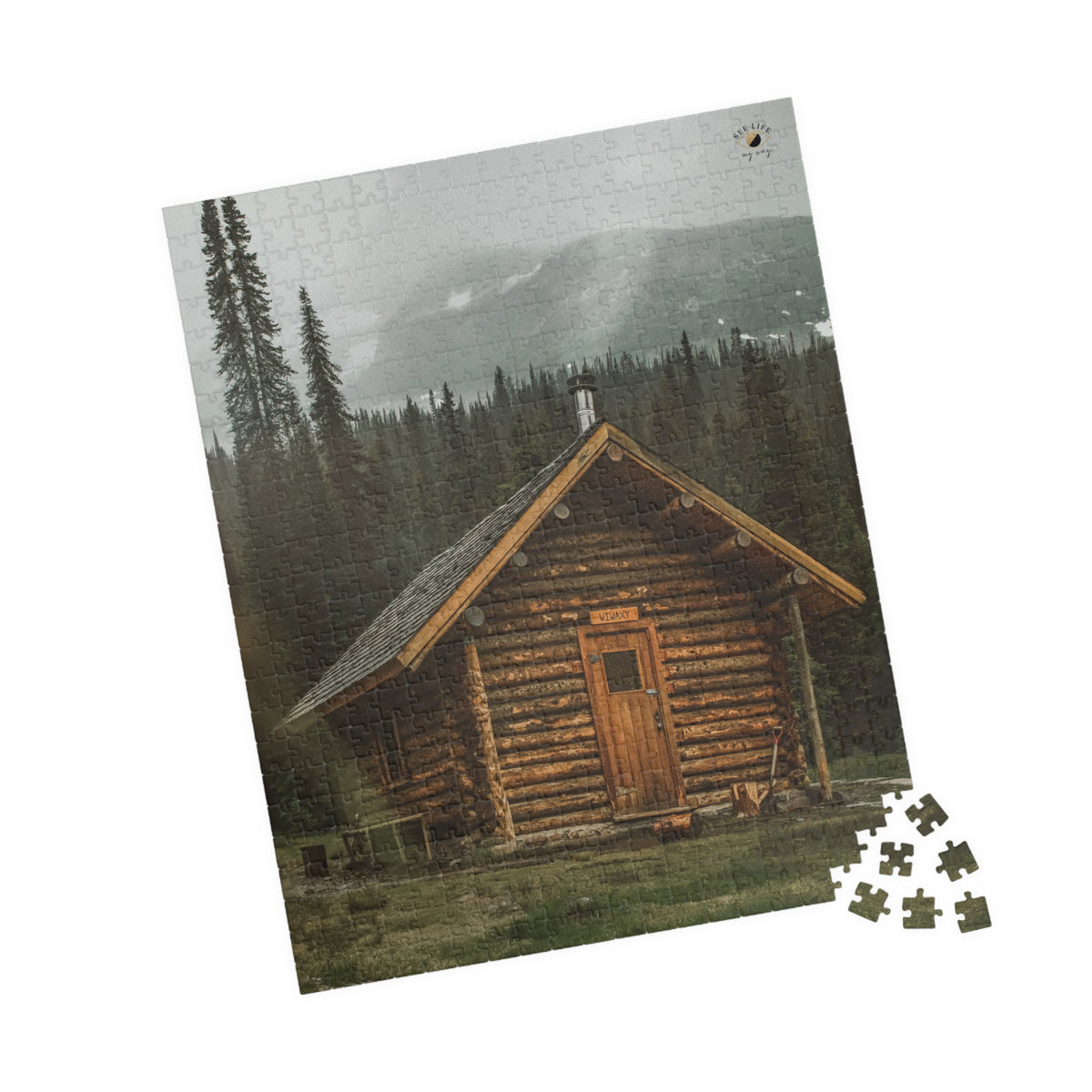 Cozy Cabin Escape – Mindful Puzzle (520 pcs)