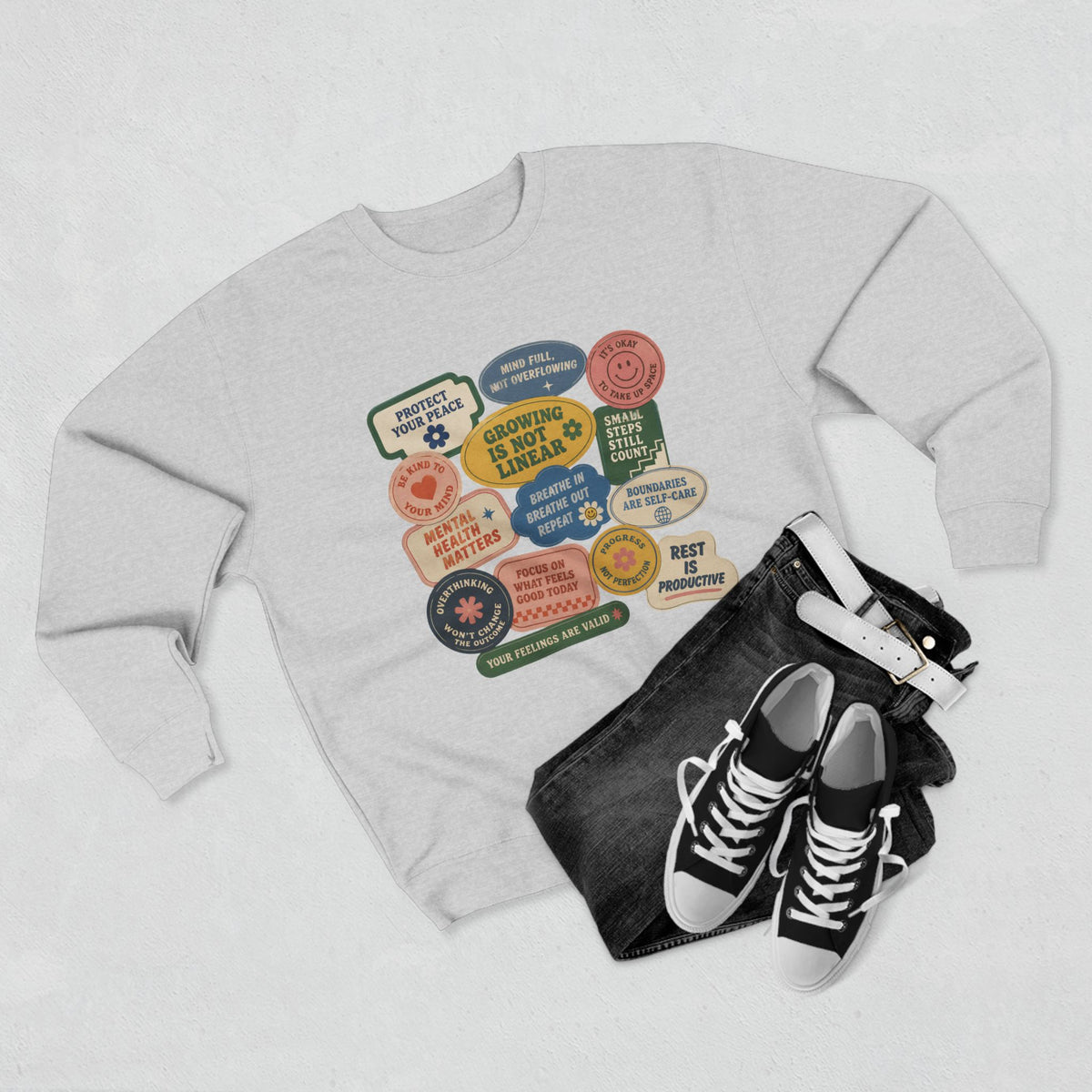Mindful Sticker Club – Sweatshirt