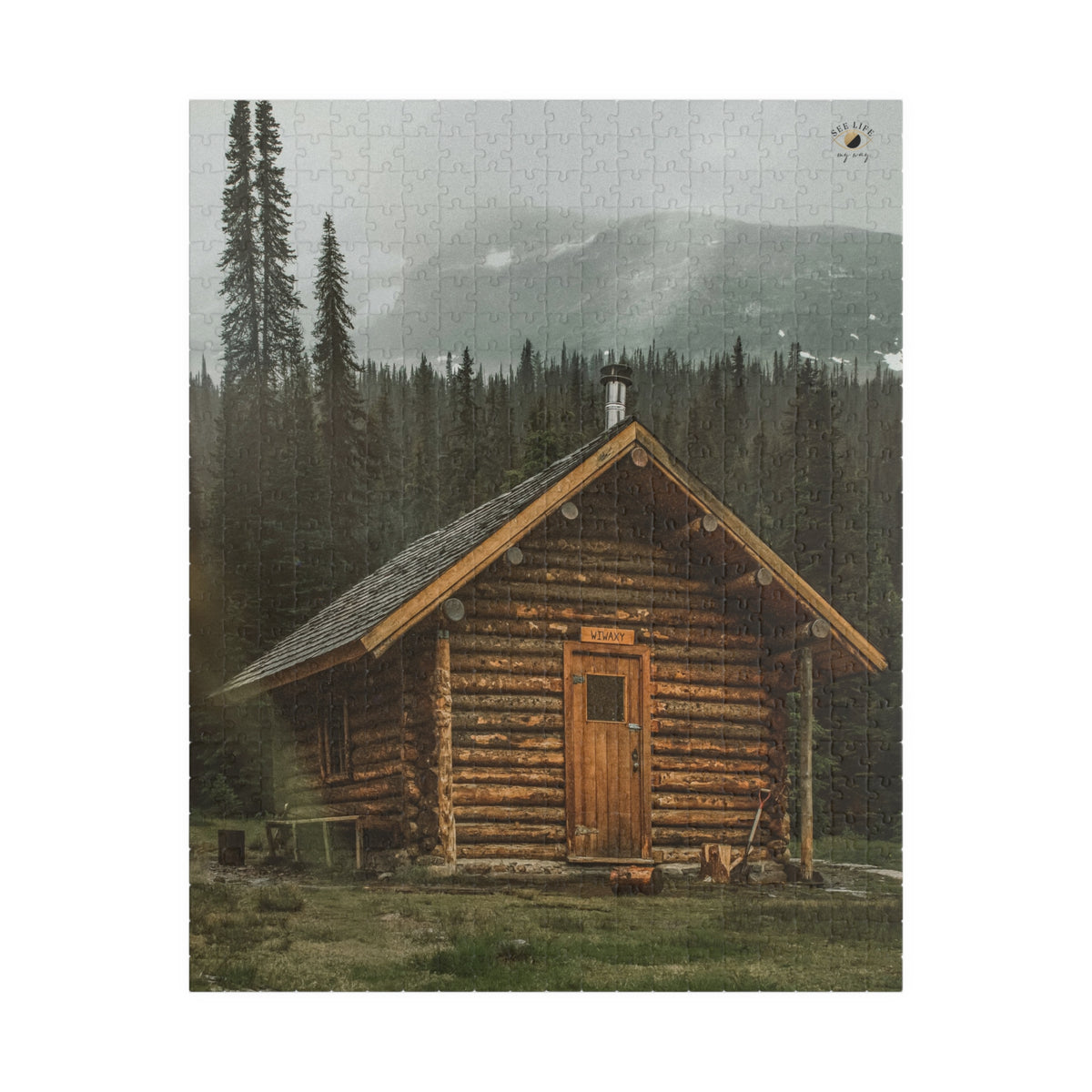 Cozy Cabin Escape – Mindful Puzzle (520 pcs)