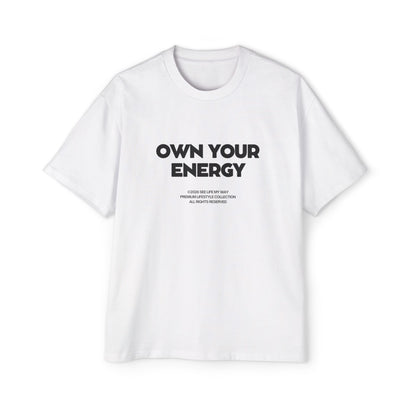 Own Your Energy Graphic Oversized Tee