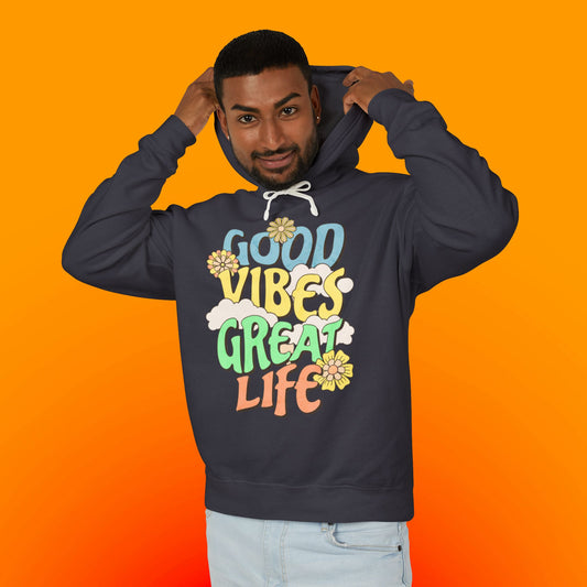 Unisex Lightweight Hooded Sweatshirt