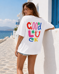 Good Luck Energy Heavy Oversized Tee