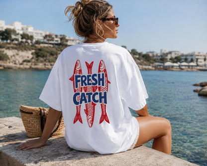 Fresh Catch Club Heavy Oversized Tee