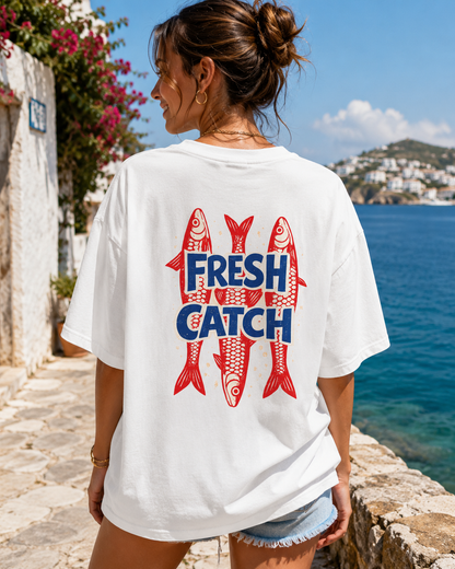 Fresh Catch Club Heavy Oversized Tee