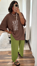 Soft Life Club Oversized Tee