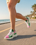 Tropical Pop Mesh Sneakers
