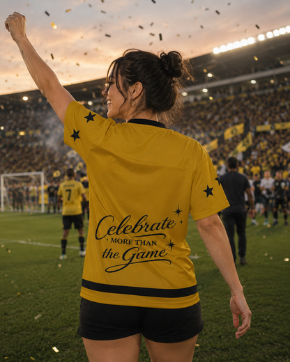 Celebrate More Than the Game Premium Football Jersey