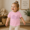 Mom’s Little Story – Baby Tee | Soft Cotton Infant T-Shirt