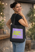 Official Five Minutes For… Organic Black Tote Bag