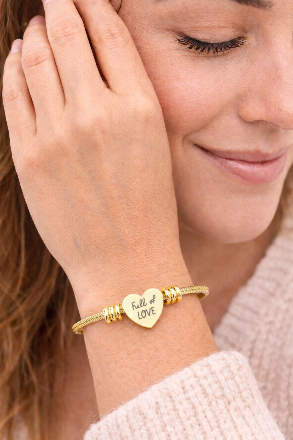 Full of Love Heart Bracelet – See Life My Way Edition