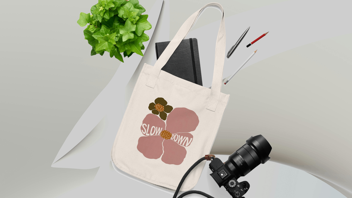 Slow Down – Take a Breath Tote