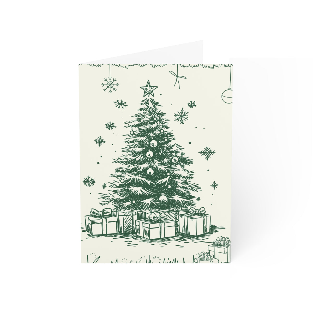 Merry Christmas Greeting Card (1, 10, 30, and 50pcs)