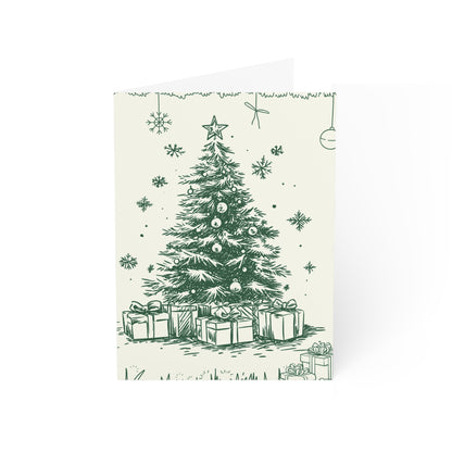 Merry Christmas Greeting Card (1, 10, 30, and 50pcs)