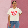 Boxy Tee Manifest Girly Empowerment T-Shirt