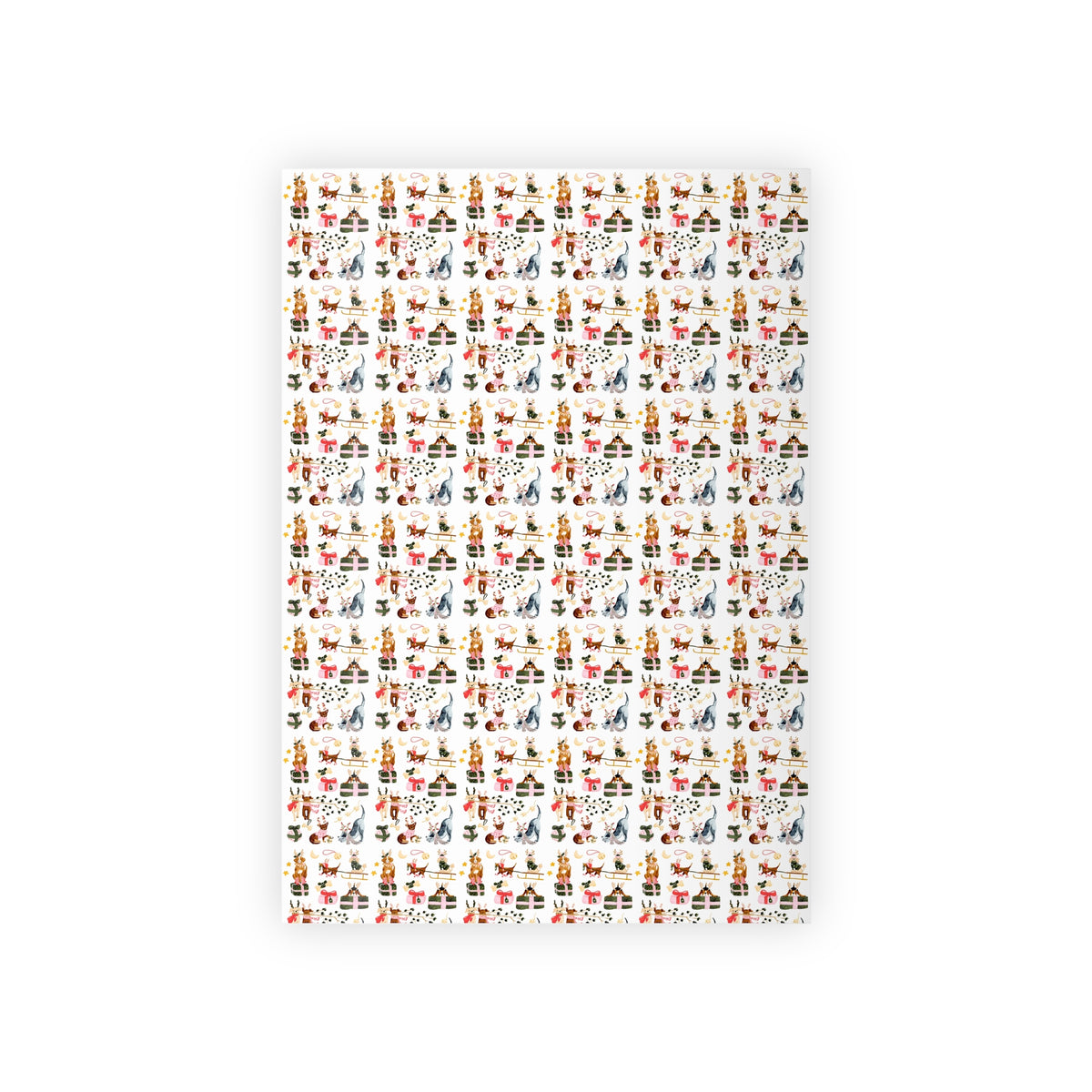 Wrapping Paper Roll - Cute Dog Christmas Gifts for All Ages