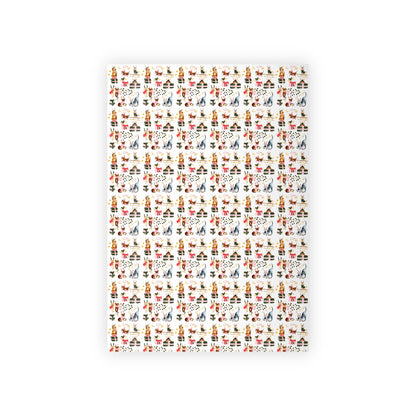 Wrapping Paper Roll - Cute Dog Christmas Gifts for All Ages
