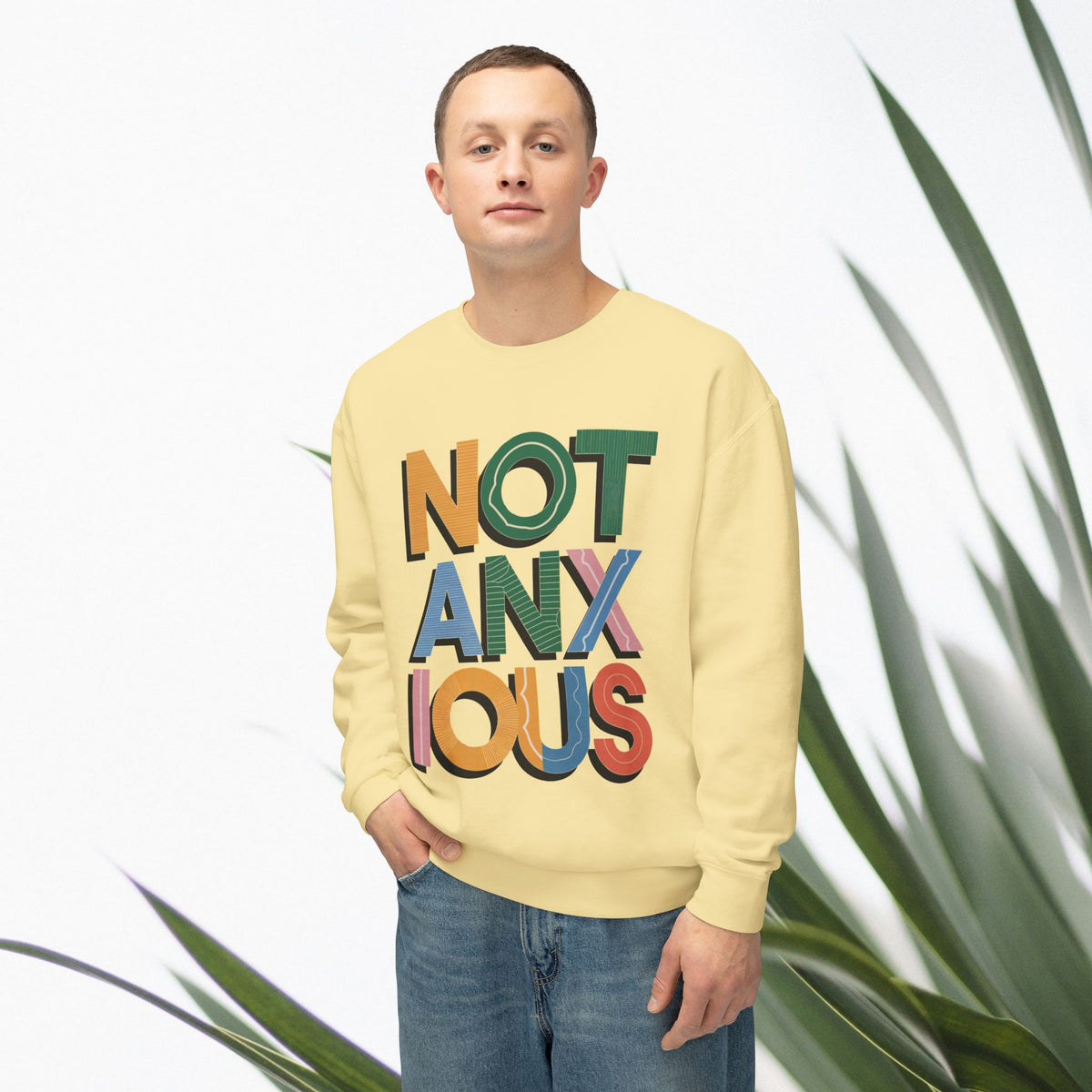Unisex Lightweight Crewneck Sweatshirt