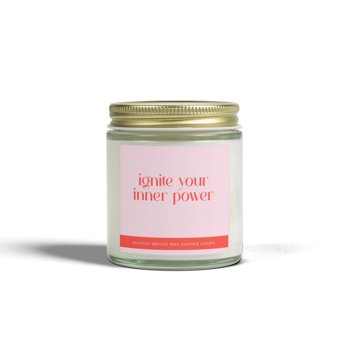 Scented Candles, Coconut Apricot Wax (4oz, 9oz)