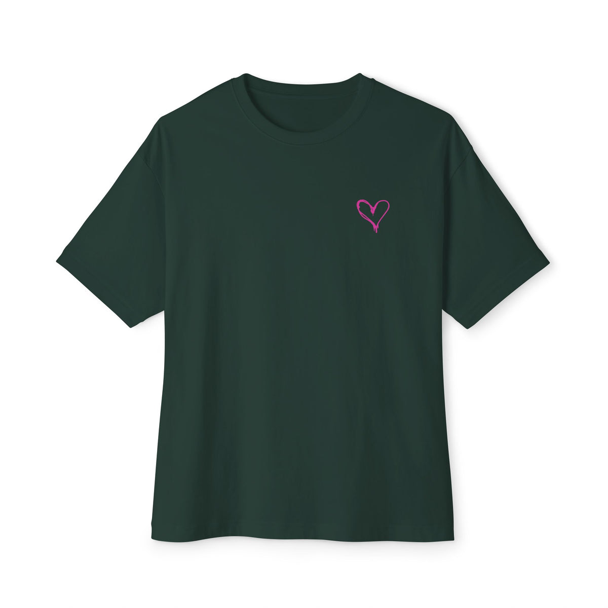 Never Give Up - Unisex Oversized Boxy Tee