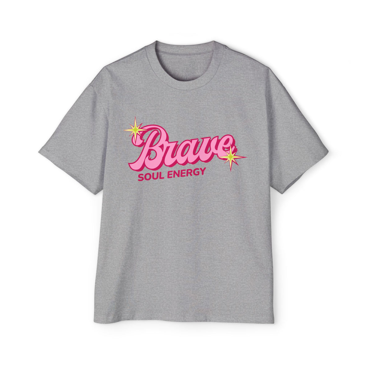 Brave Soul Energy Oversized Graphic Tee