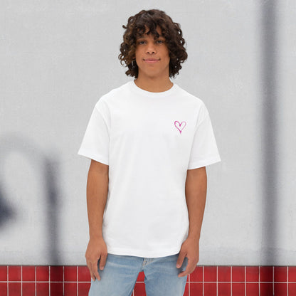 Never Give Up - Unisex Oversized Boxy Tee