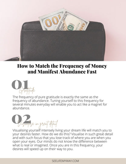 Abundance Mindset Workbook – Transform Your Relationship with Wealth & Success cover image 3
