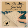Goal-Setting Journal – Daily Affirmations, Intentional Goals & Positive Growth cover image 1