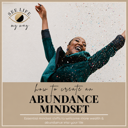 Abundance Mindset Workbook – Transform Your Relationship with Wealth & Success cover image 1