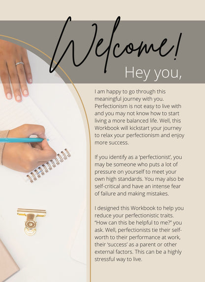 Overcome Perfectionism Workbook – Embrace Progress, Confidence & Self-Acceptance cover image 3
