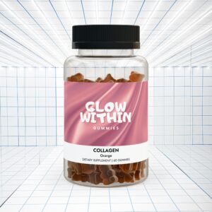 Glow Within Collagen Gummies – Nourish Your Skin from Within (60 Gummies)
