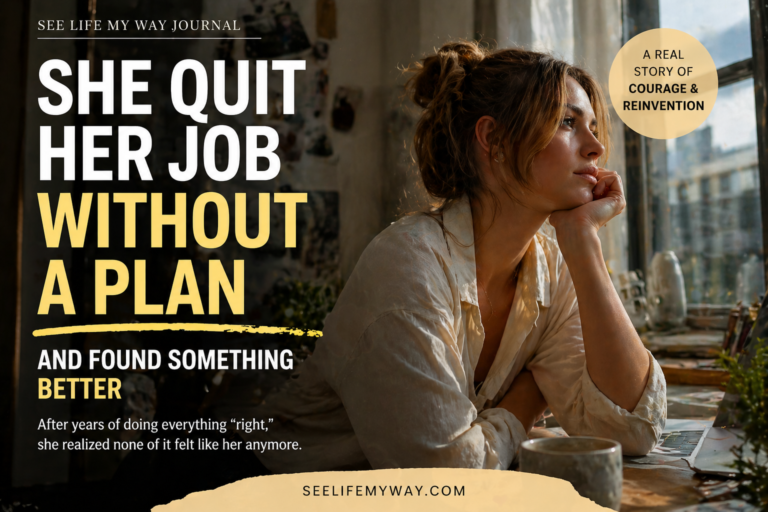 She Quit Her Job Without a Plan — And Found Something Better
