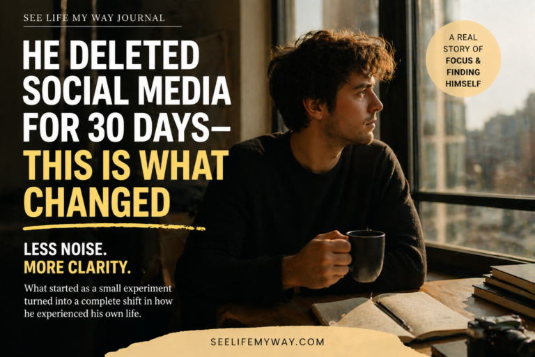 He Deleted Social Media for 30 Days — This Is What Changed
