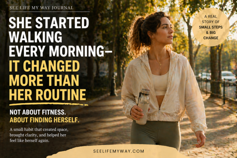 She Started Walking Every Morning — It Changed More Than Her Routine