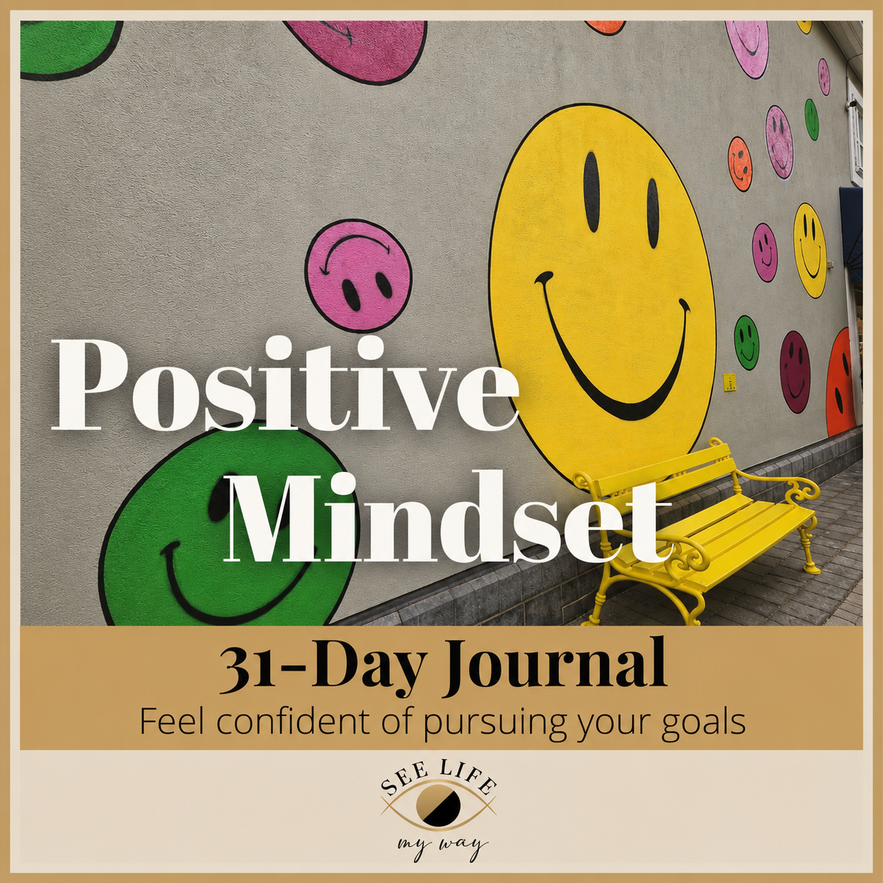 31-Day Positive Mindset Journal – Build Confidence, Gratitude & Self-Belief