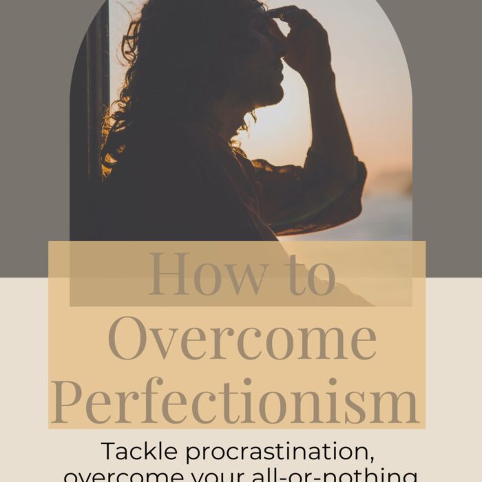 Overcome Perfectionism Workbook Overcome Perfectionism Workbook