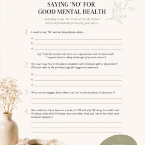 The Self-Care Workbook – A Gentle Guide to Prioritizing Your Well-Being - Image 3