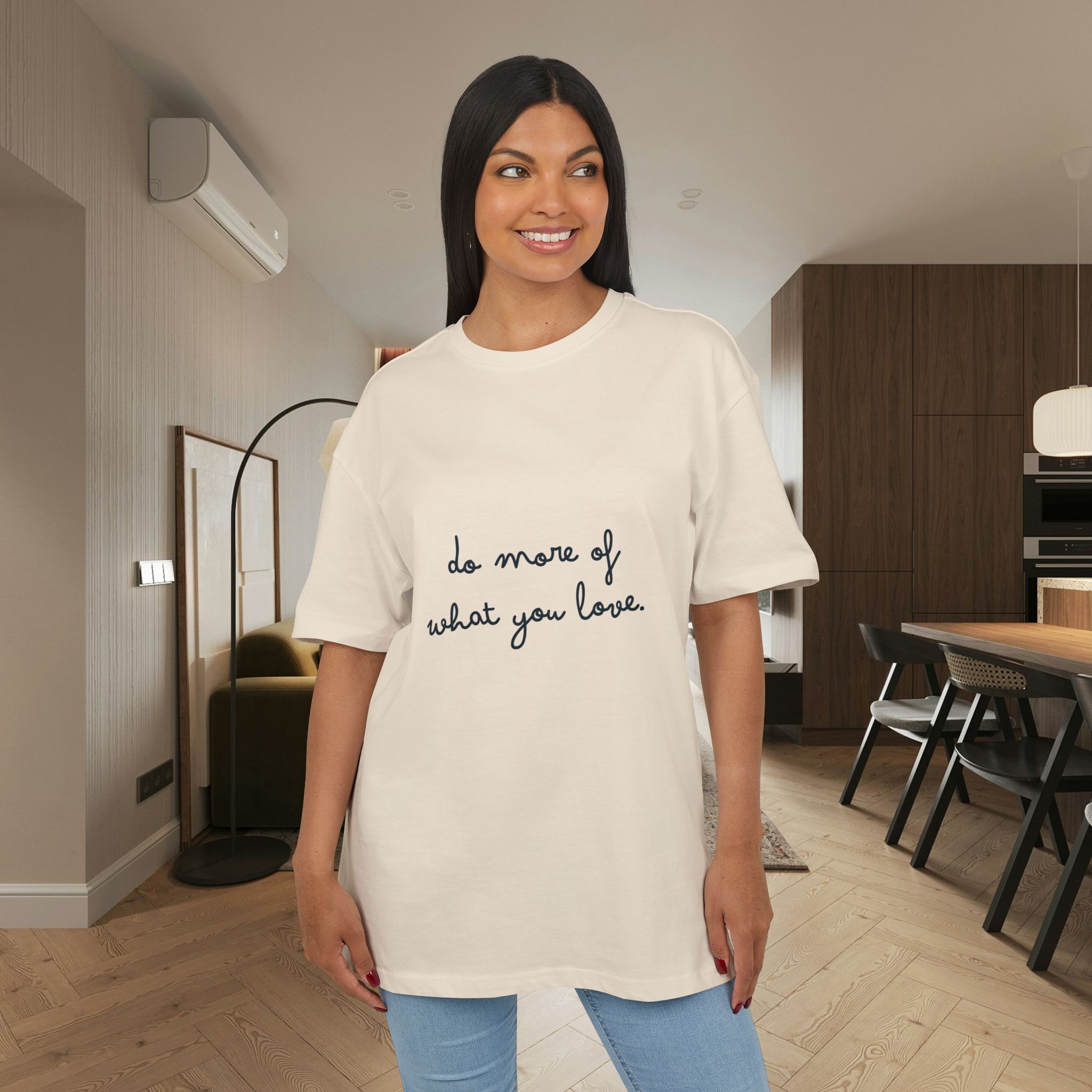 Do More of What You Love Heavy Oversize Tee - Image 3